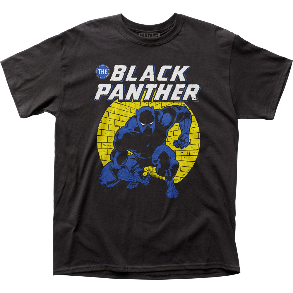 Black Panther Spotlight Mens T Shirt Black