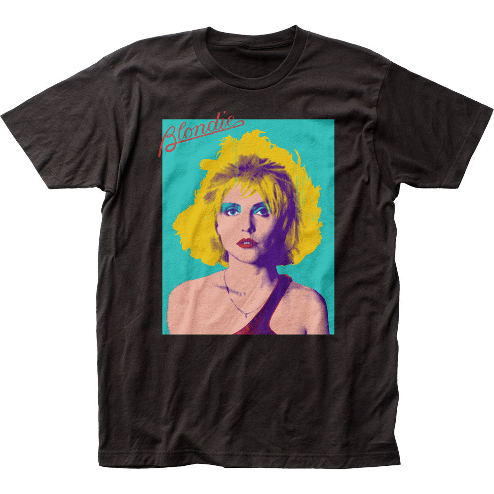 Blondie Debbie Harry Blondie Pop Art Mens T Shirt Black