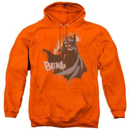 Batman The Drip Knight Mens Hoodie Orange