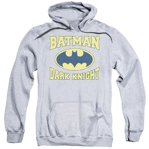 Batman Dark Knight Jersey Mens Hoodie Athletic Heather