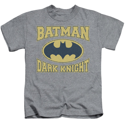 Batman Dark Knight Jersey Juvenile Kids Youth T Shirt Athletic Heather