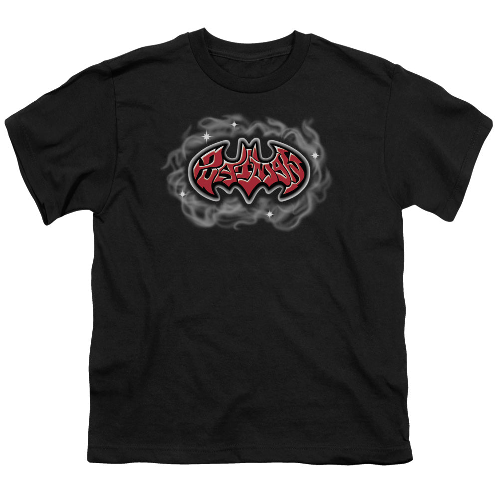 Batman Hip Hop Logo Kids Youth T Shirt Black