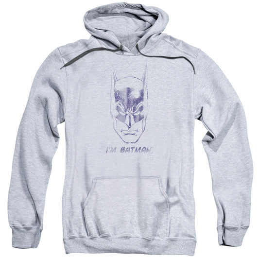 Batman Im Batman Mens Hoodie Athletic Heather