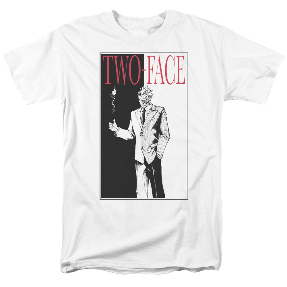 Batman Two Face Mens T Shirt White