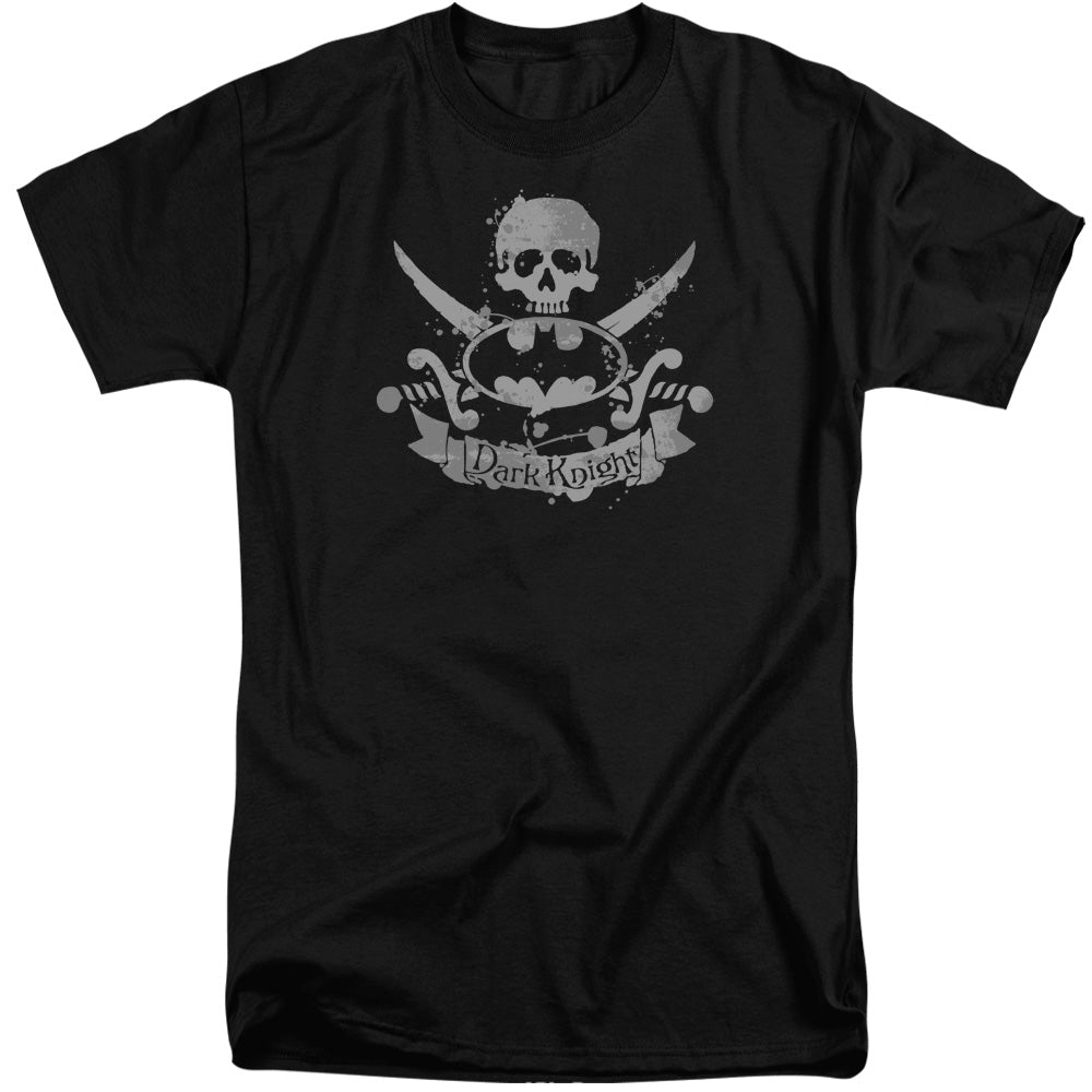 Batman Dark Pirate Mens Tall T Shirt Black