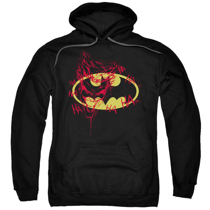 Batman Joker Graffiti Mens Hoodie Black