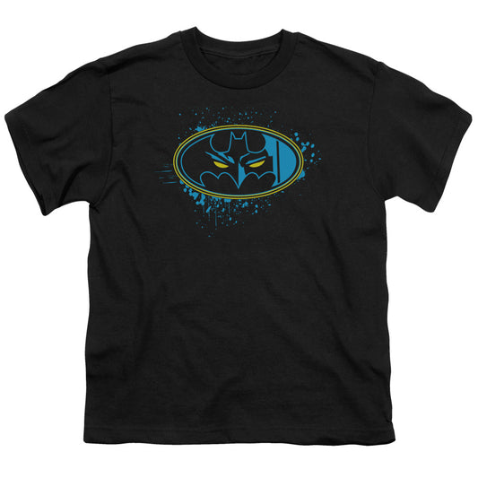 Batman Eyes In The Darkness Kids Youth T Shirt Black