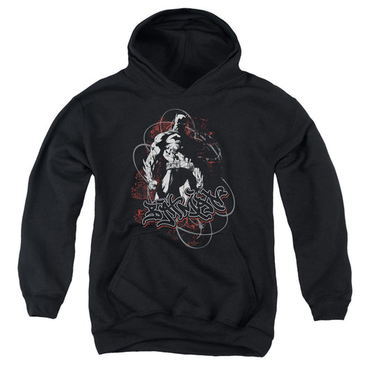 Batman Urban Gotham Kids Youth Hoodie Black
