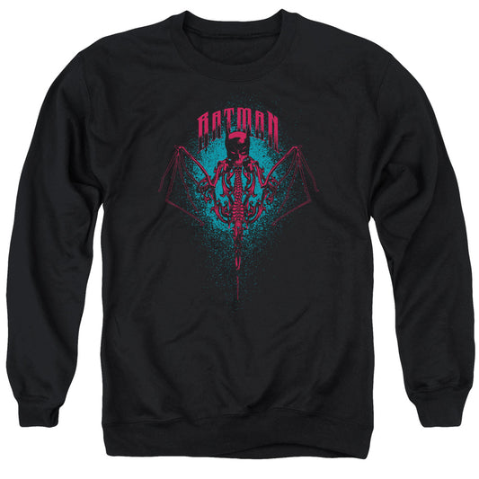 Batman Carpe Nocturn Mens Crewneck Sweatshirt Black