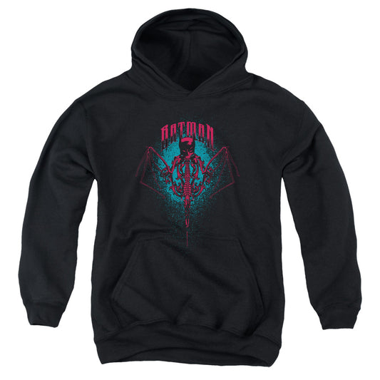 Batman Carpe Nocturn Kids Youth Hoodie Black