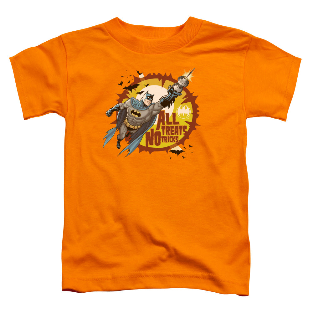 Batman All Treats Toddler Kids Youth T Shirt Orange