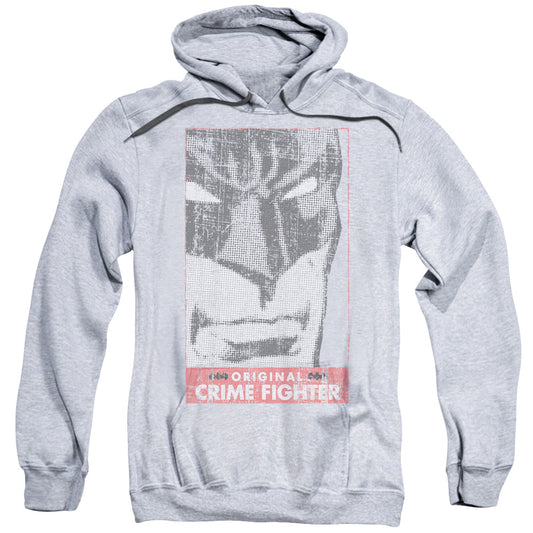 Batman Orginal Crime Fighter Mens Hoodie Athletic Heather