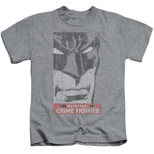 Batman Orginal Crime Fighter Juvenile Kids Youth T Shirt Athletic Heather