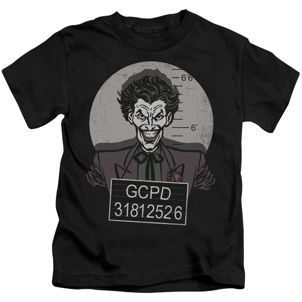 Batman Busted! Juvenile Kids Youth T Shirt Black