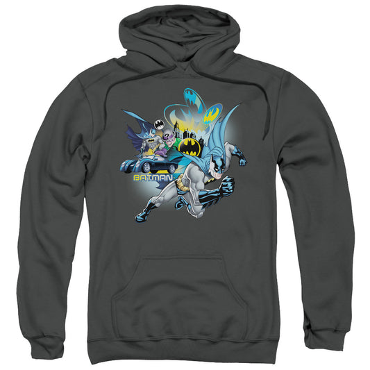 Batman Call Of Duty Mens Hoodie Charcoal
