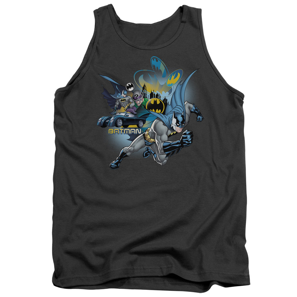 Batman Call Of Duty Mens Tank Top Shirt Charcoal