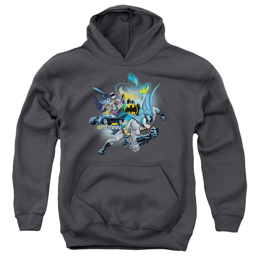 Batman Call Of Duty Kids Youth Hoodie Charcoal