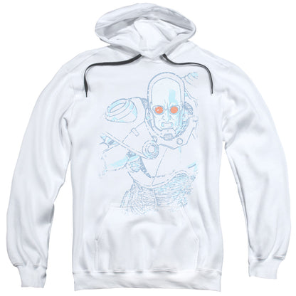 Batman Snowblind Freeze Mens Hoodie White