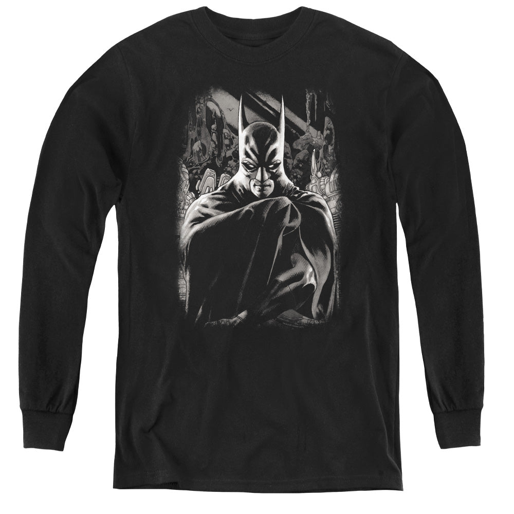 Batman Detective 821 Cover Long Sleeve Kids Youth T Shirt Black