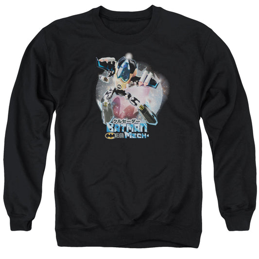 Batman Batman Mech Mens Crewneck Sweatshirt Black