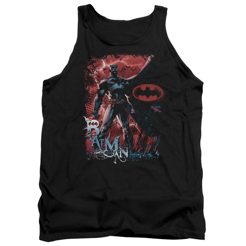 Batman Gotham Reign Mens Tank Top Shirt Black