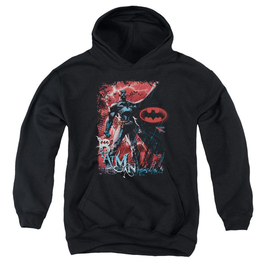 Batman Gotham Reign Kids Youth Hoodie Black