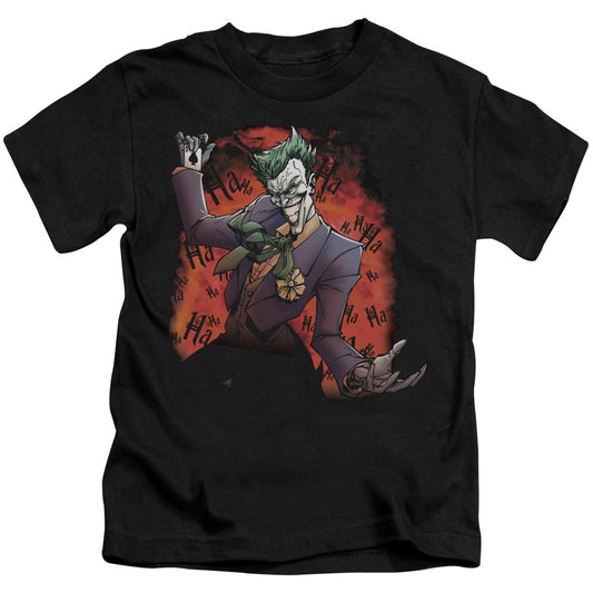 Batman Jokers Ave Juvenile Kids Youth T Shirt Black