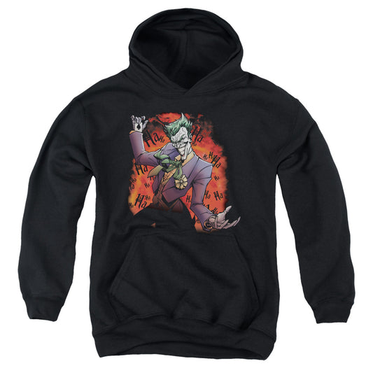 Batman Jokers Ave Kids Youth Hoodie Black