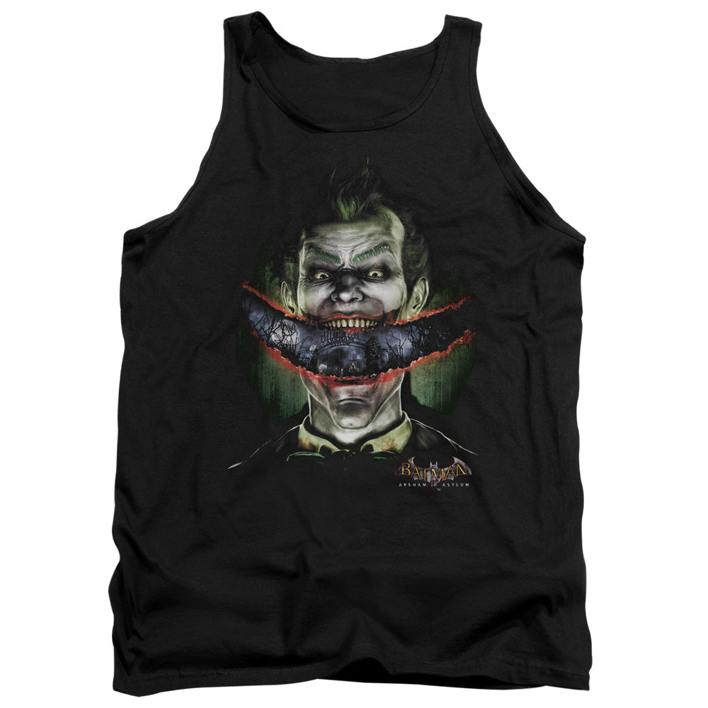 Batman Aa Crazy Lips Mens Tank Top Shirt Black