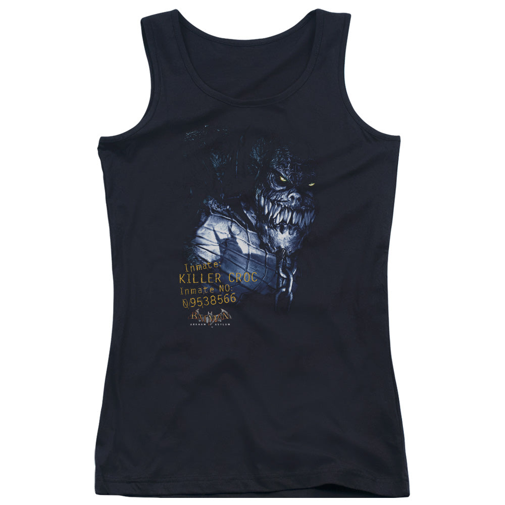 Batman Aa Arkham Killer Croc Womens Tank Top Shirt Black