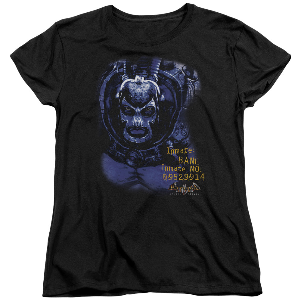 Batman Aa Arkham Bane Womens T Shirt Black