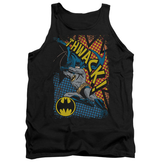 Batman Thwack Mens Tank Top Shirt Black