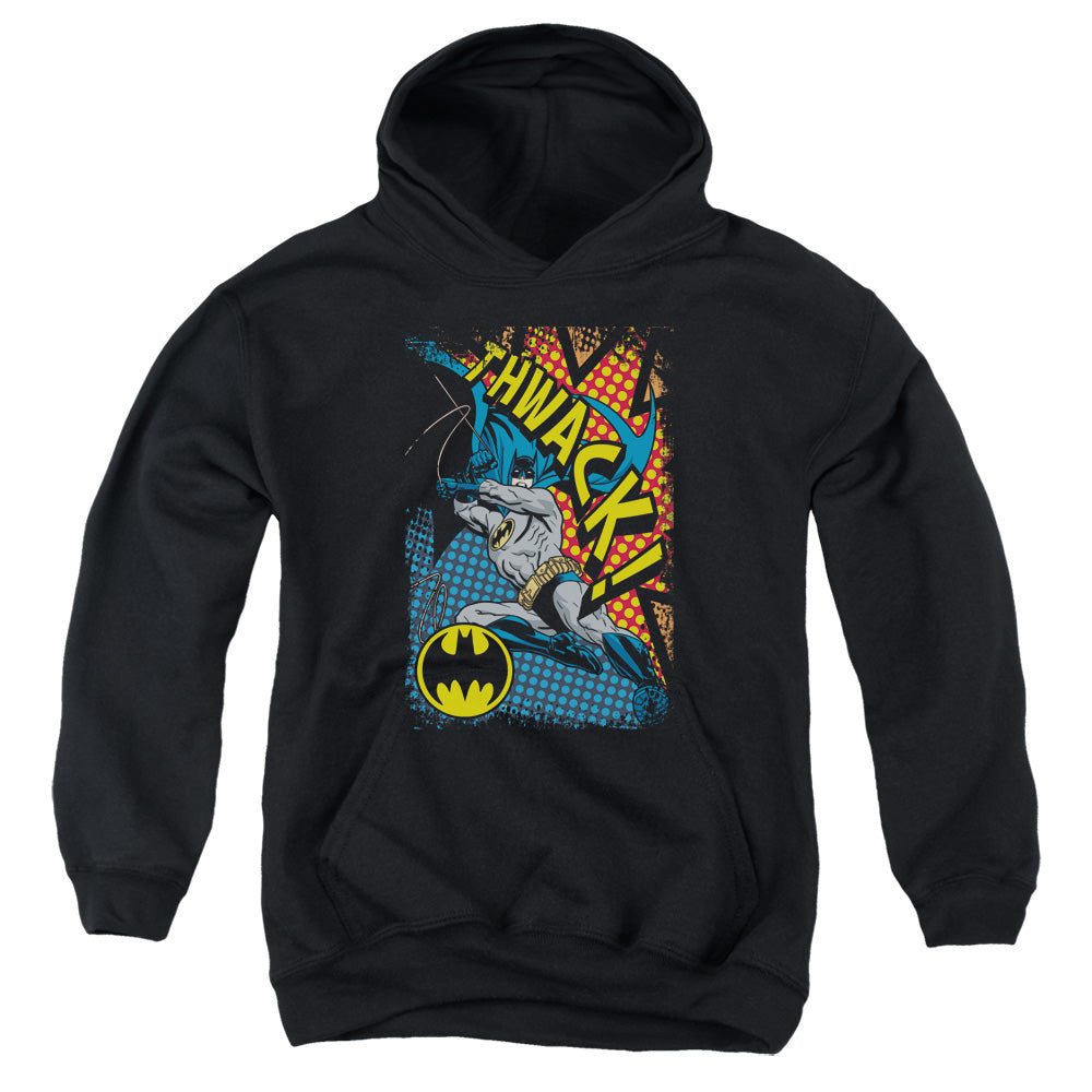 Batman Thwack Kids Youth Hoodie Black