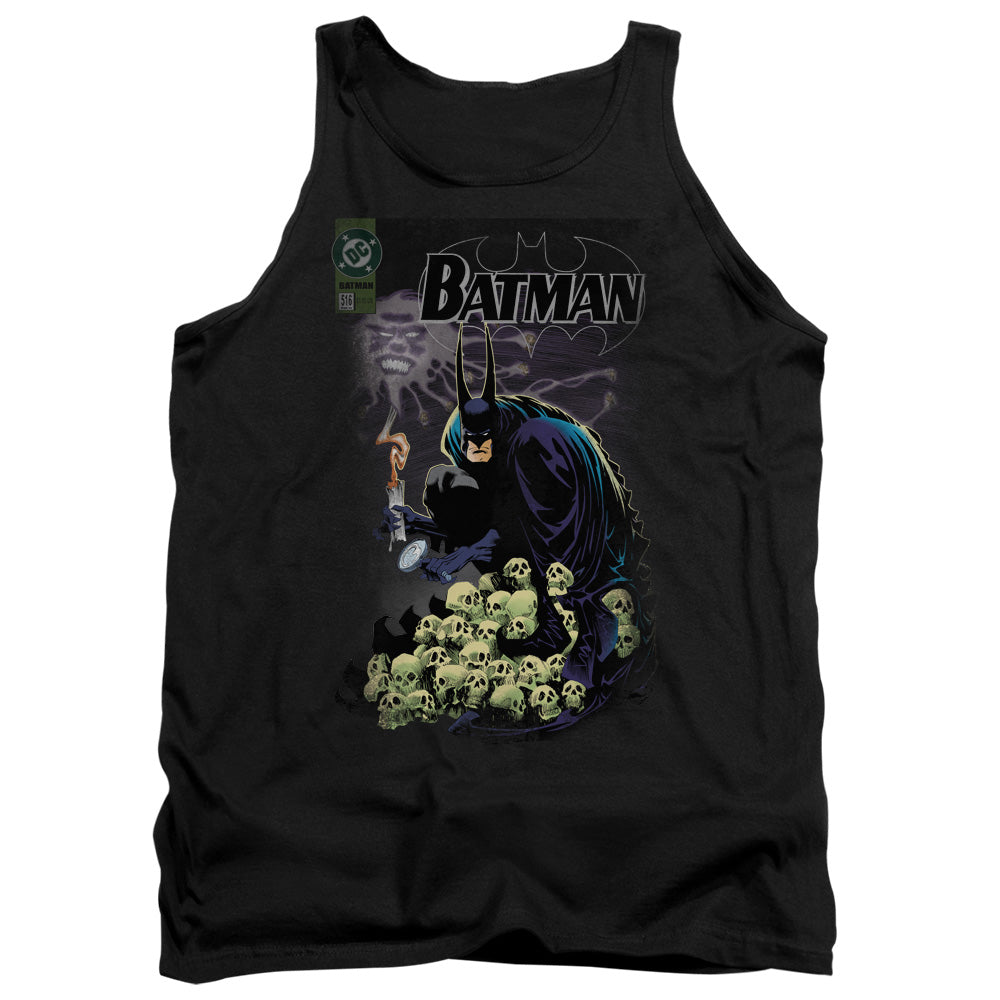 Batman Cover #516 Mens Tank Top Shirt Black