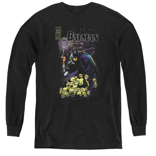 Batman Cover #516 Long Sleeve Kids Youth T Shirt Black