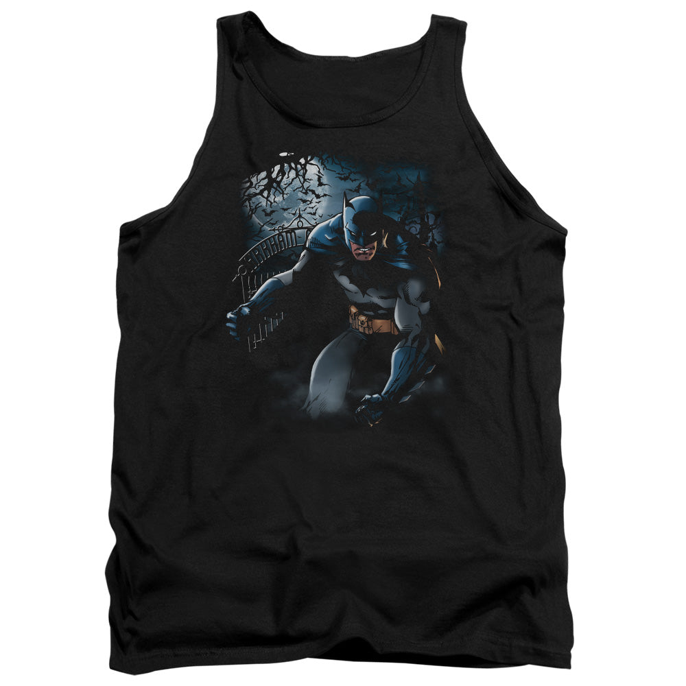 Batman Light Of The Moon Mens Tank Top Shirt Black