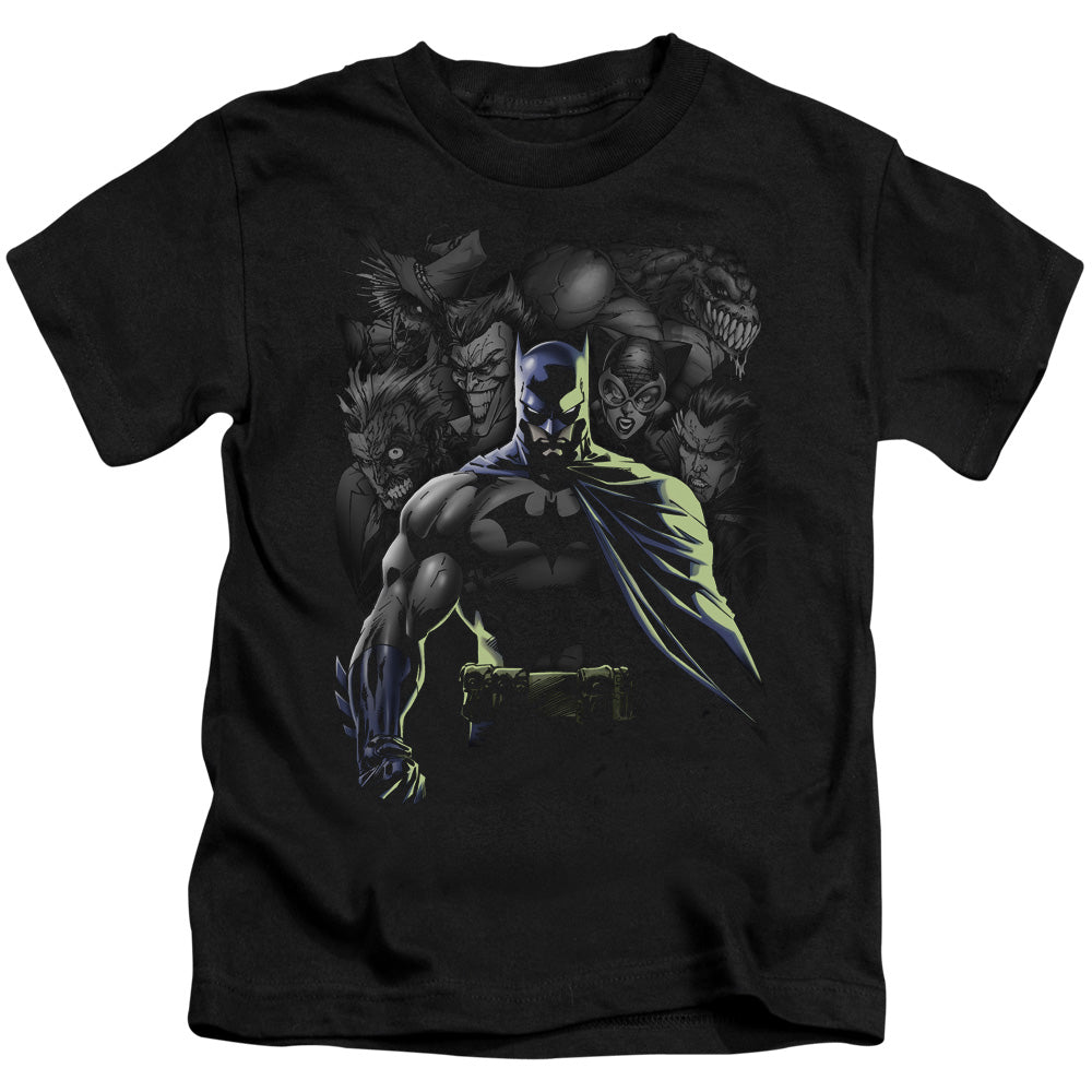 Batman Villains Unleashed Juvenile Kids Youth T Shirt Black