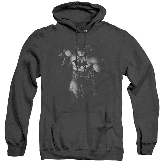 Batman Materialized Heather Mens Hoodie Black