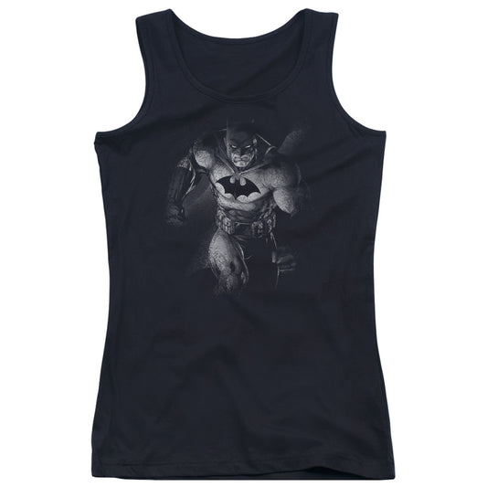 Batman Materialized Womens Tank Top Shirt Black