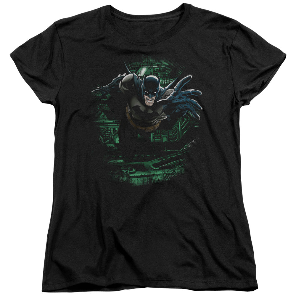 Batman Surprise Womens T Shirt Black