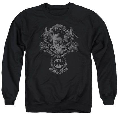 Batman Dark Knight Heraldry Mens Crewneck Sweatshirt Black