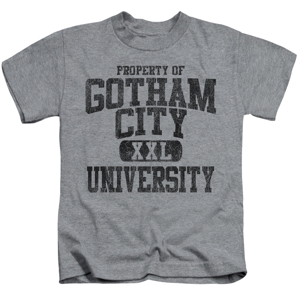 Batman Property Of Gcu Juvenile Kids Youth T Shirt Athletic Heather