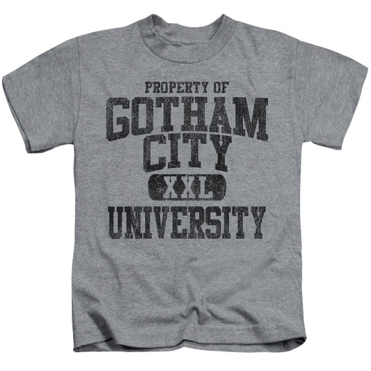 Batman Property Of Gcu Juvenile Kids Youth T Shirt Athletic Heather