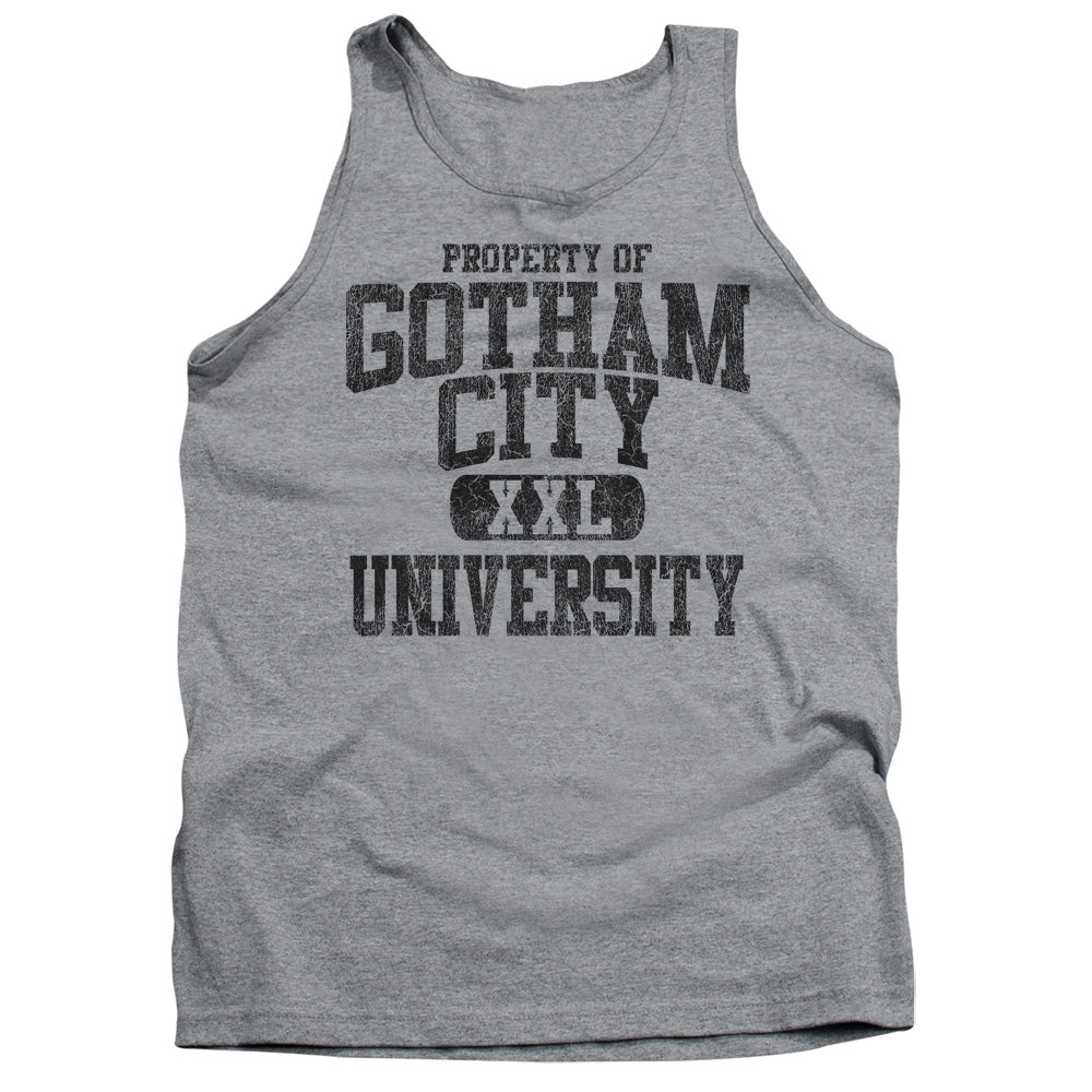 Batman Property Of Gcu Mens Tank Top Shirt Athletic Heather