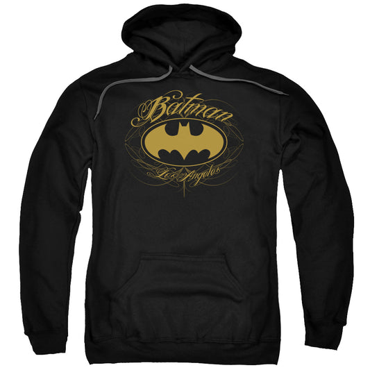 Batman Batman La Mens Hoodie Black