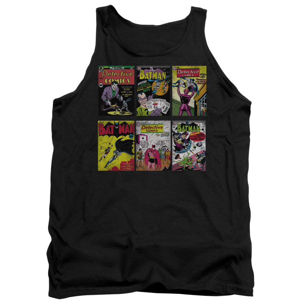 Batman Bm Covers Mens Tank Top Shirt Black