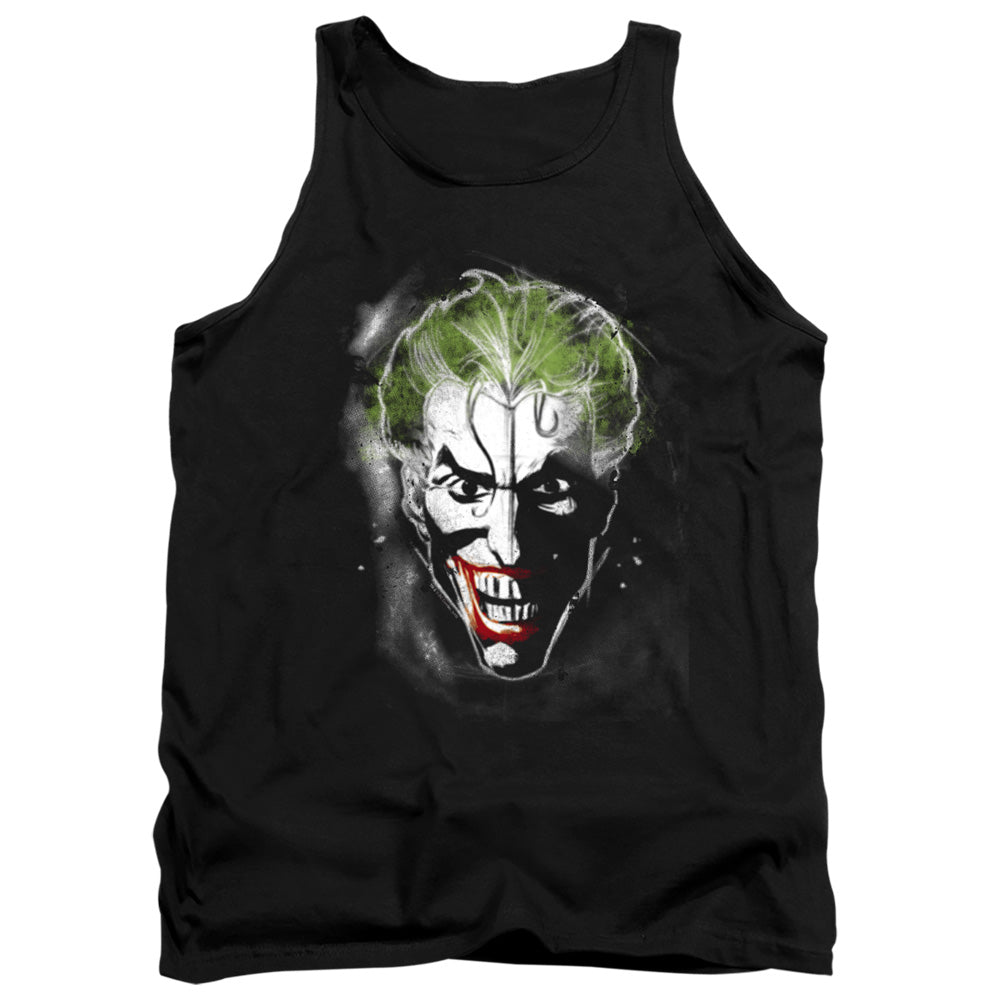 Batman Face Of Madness Mens Tank Top Shirt Black