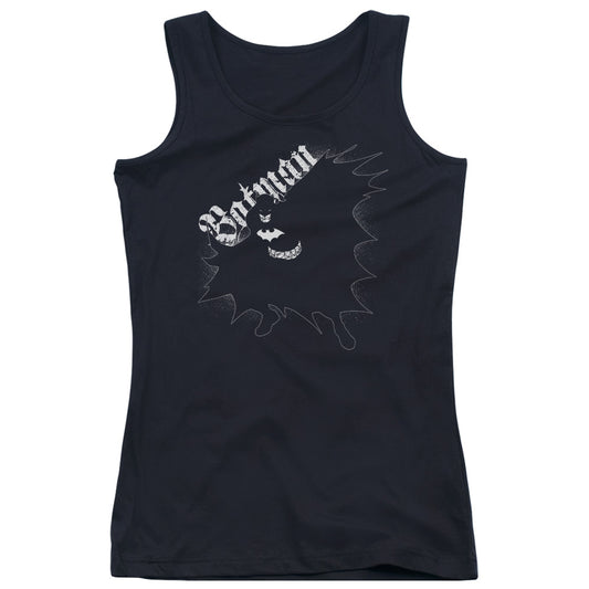 Batman Darkness Womens Tank Top Shirt Black