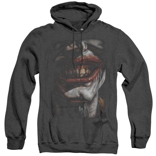 Batman Ile Of Evil Heather Mens Hoodie Black