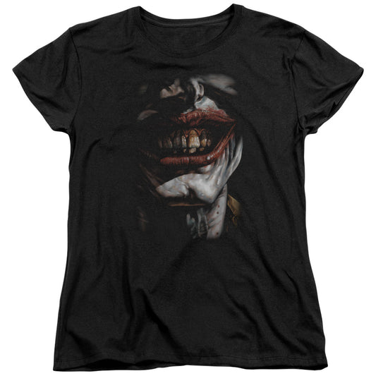 Batman Ile Of Evil Womens T Shirt Black